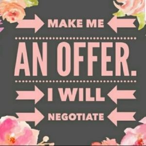 MAKE ME AN OFFER!!! CLOSET CLEAR OUT!